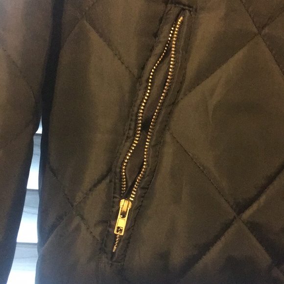Black & Gold Bomber Jacket - Picture 2 of 5